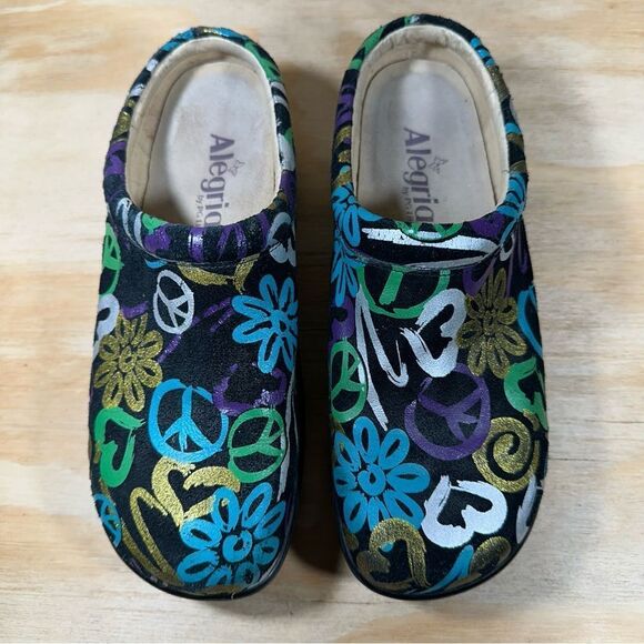 Alegria Good Vibes Leather Clogs Women’s Size 7 - Picture 2 of 8
